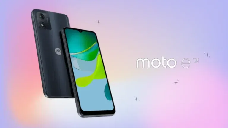 On February 8, the Moto E13 is scheduled to go on sale on Flipkart