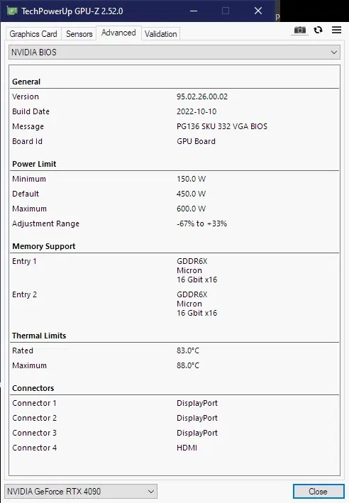 NVIDIA GeForce RTX 4090