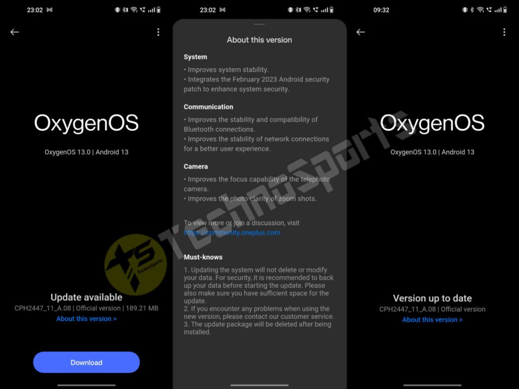 OnePlus 11 5G's new update brings Feb 2023 Android security patch, camera improvements & more