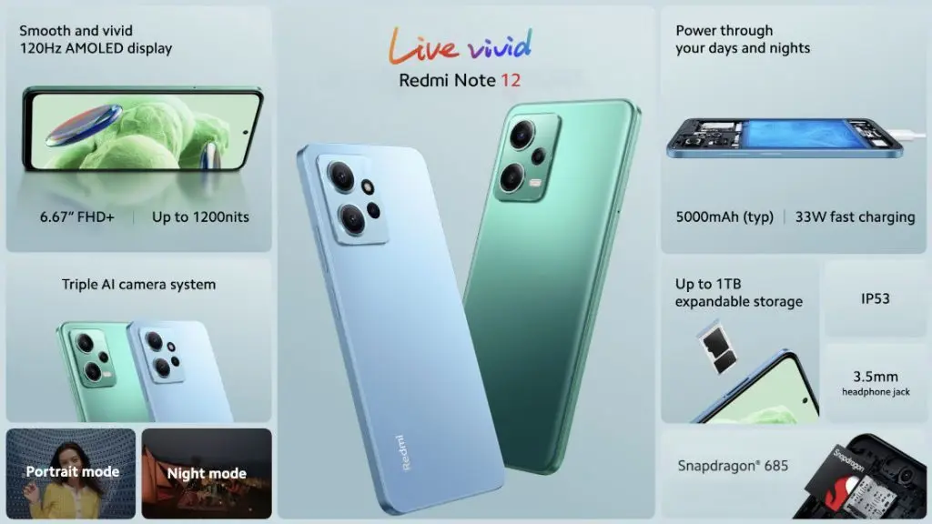 Redmi Note 12 4G