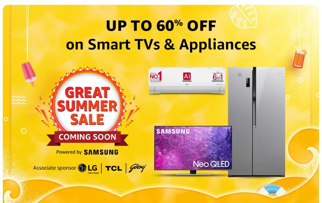 Header banner 1242x550 01 Amazon Great Summer Sale starts on 4th May: Great Deals Incoming!