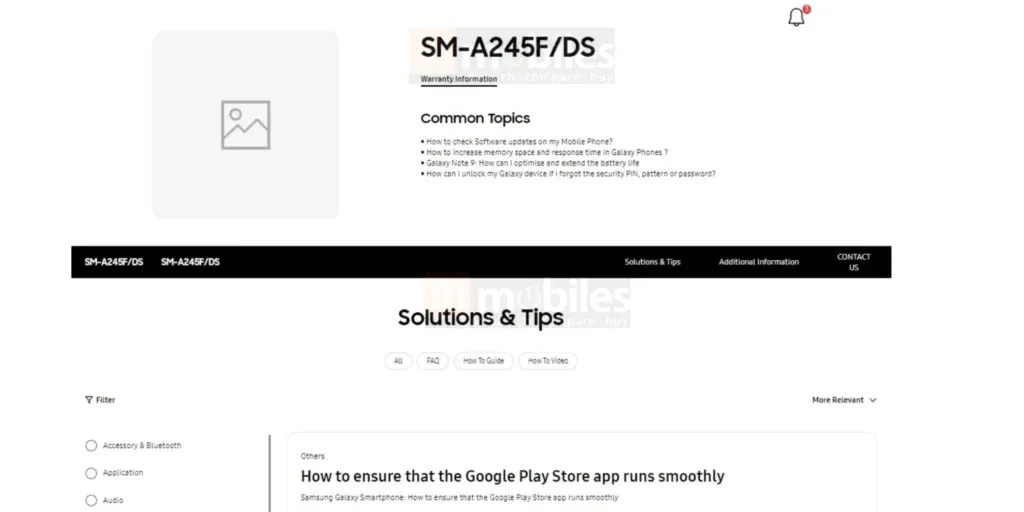 Samsung Galaxy A24 spotted on the official India page, launch soon