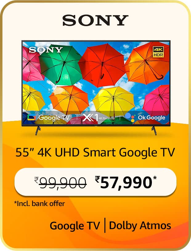 Best 50 and 55-inch TV deals on Amazon India’s Fab TV Fest