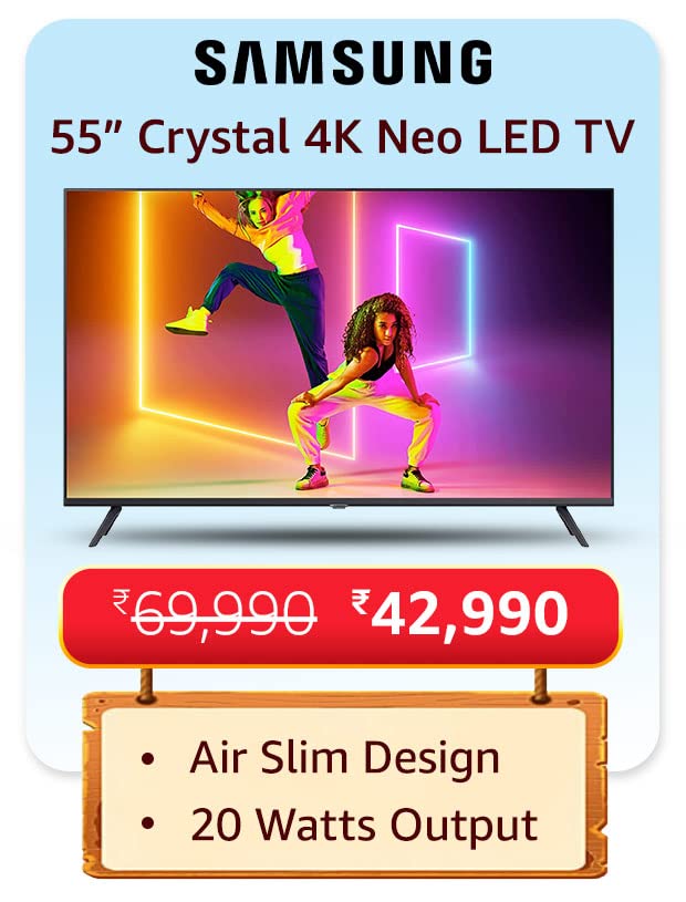 Amazon Great Summer Sale: Best 50 & 55-inch Smart TV deals