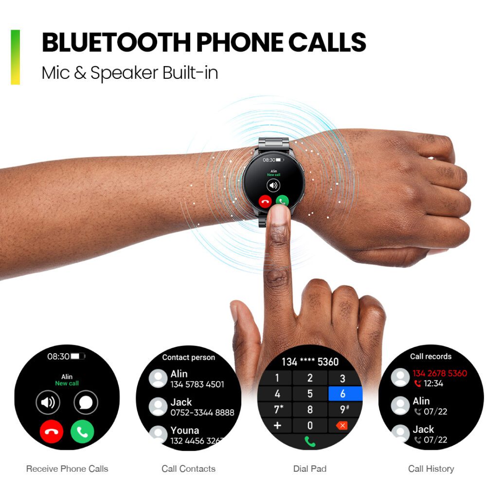 Amazfit Pop 3R Smartwatch - Calling_TechnoSports.co.in