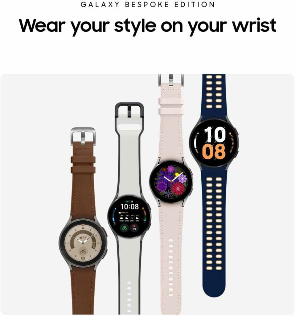 Samsung Galaxy Watch5 Pro Bespoke Edition: The Ultimate Smartwatch for Adventurers