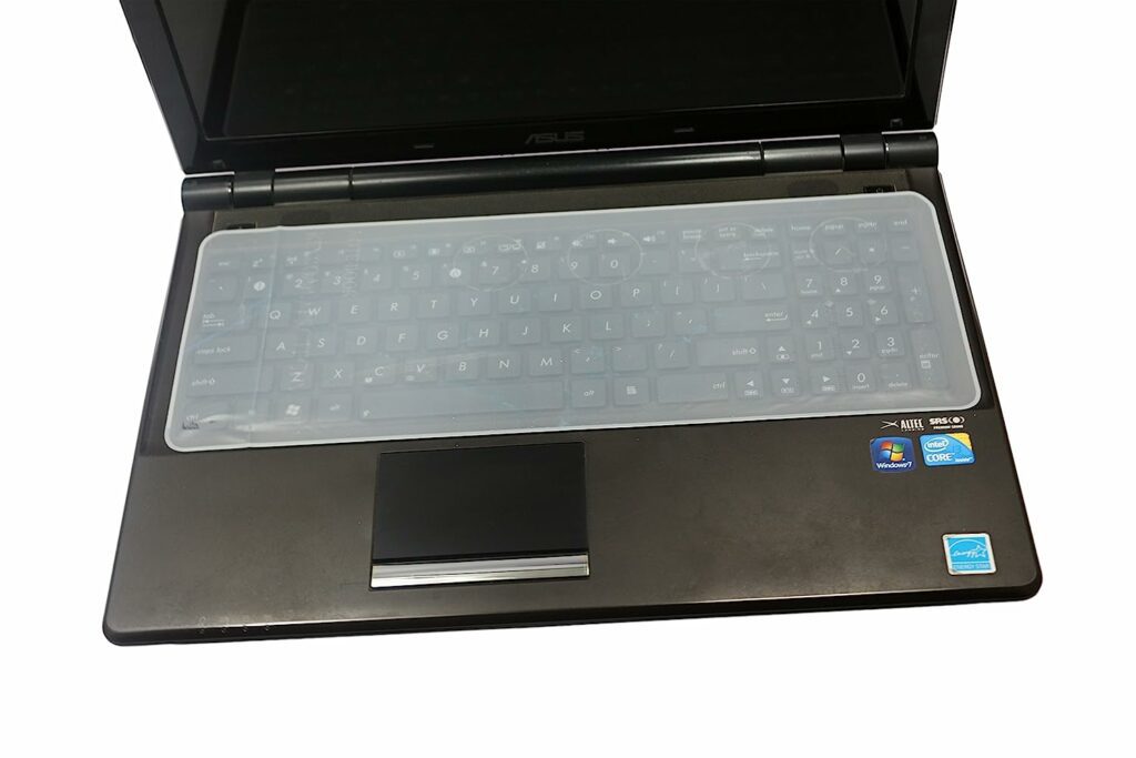 81WIpSeyh8L. SL1500 Guard Your Keys: Gizga Essentials Universal Silicone Keyboard Protector for 15.6 Inch Laptop
