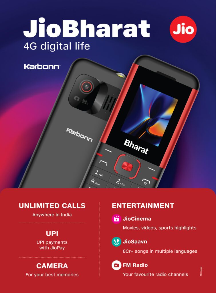 Jio Bharat V2 Price, Specifications - All You Need to Know