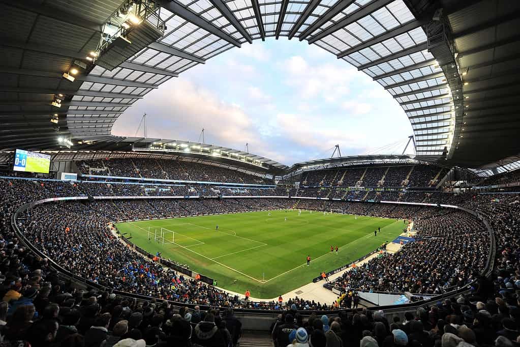 Manchester Citys Etihad Stadium via Wikipedia Manchester City approved to spend £300m on stadium expansion and raising capacity to over 60,000 spectators
