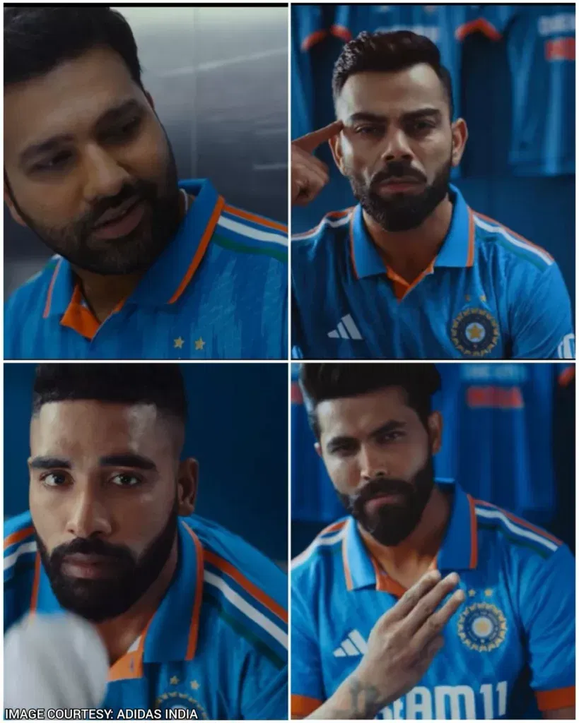 F6eKLp7bkAAac6a India Jersey - A Tricolor Transformation: Adidas Unveils India's Bold New Cricket ICC World Cup 2023 Jersey