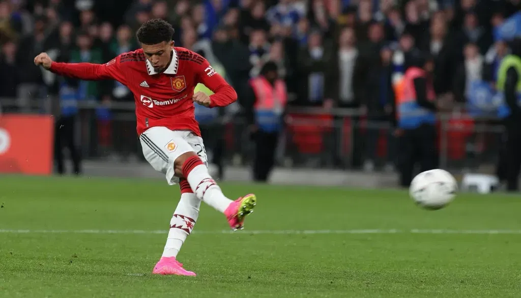 Jadon Sancho Image via Twitter 3 Manchester United's Jadon Sancho Faces Training Suspension Amidst Disciplinary Issue