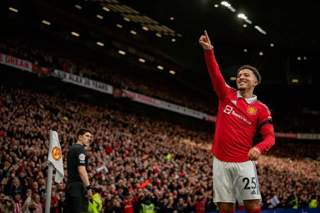 Jadon Sancho Image via Twitter 4 Manchester United's Jadon Sancho Faces Training Suspension Amidst Disciplinary Issue