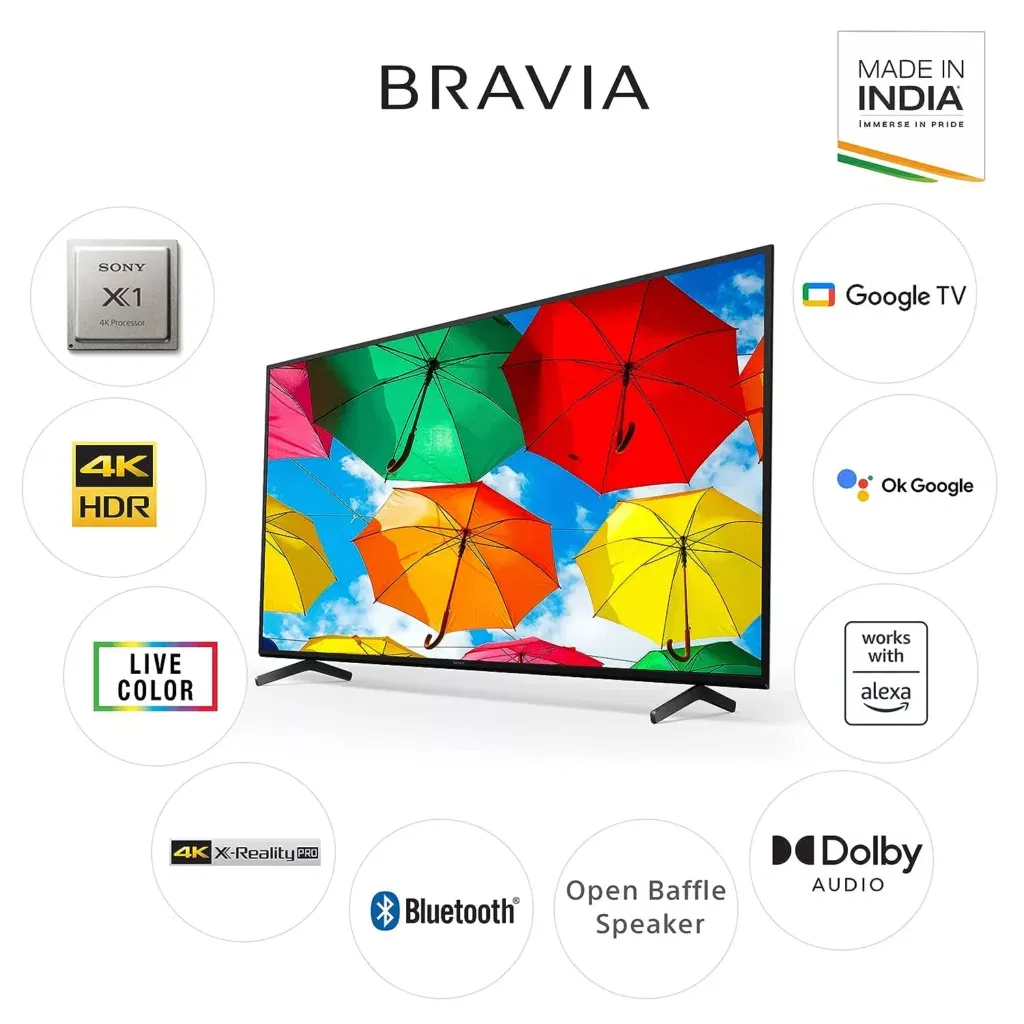 71B9xqsEjsL. SL1500 Sony Bravia is on Sale for Rs 63,990 with Discounts