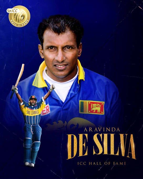 F y3v0VXwAA22Cf ICC Hall of Fame: Virender Sehwag, Aravinda de Silva, and Diana Edulji Enter the ICC Hall of Fame