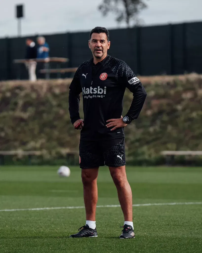 Girona Manager Michel Image via Twitter Manchester City Faces UCL Ban: The Girona Dilemma