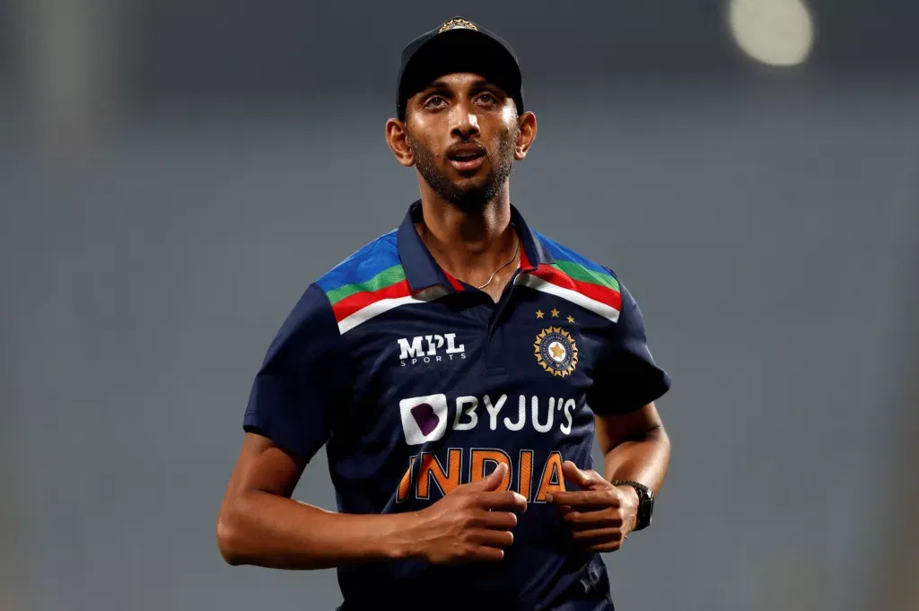 Prasidh Krishna Image via Reuters Hardik Pandya Out of ICC World Cup 2023 Due to Injury: Prasidh Krishna Steps In