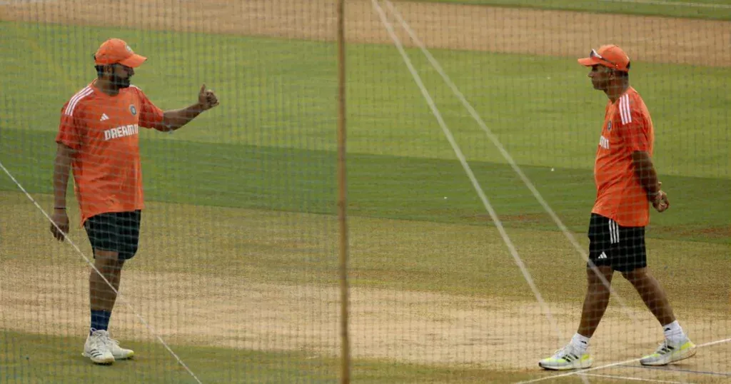 Wankhede Pitch Image via Scroll.in Unprecedented Pitch Controversy Shakes ODI Cricket World Cup 2023