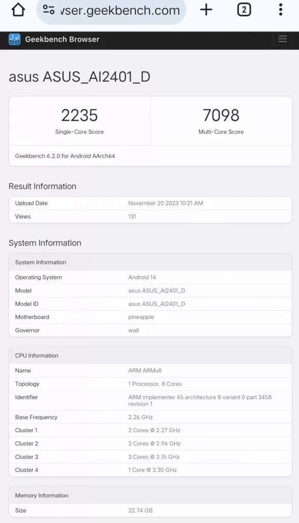Rog phone 8 ultimate