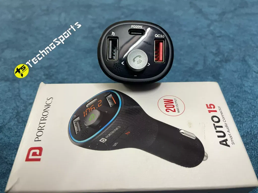 portronics5 1 Portronics Auto 15 review: Wireless Audio Connector to turn your car into a Smart Car!