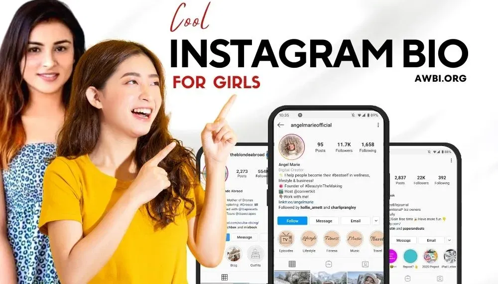 Instagram Bio for Girls The Best Girlish Bio for Instagram in 2024 (December 11, 2023 – January 12, 2024)