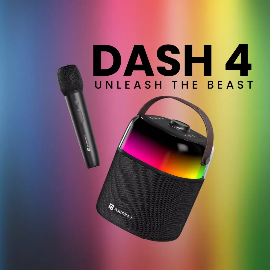 Portronics Dash 4 Wireless Party Speaker launched