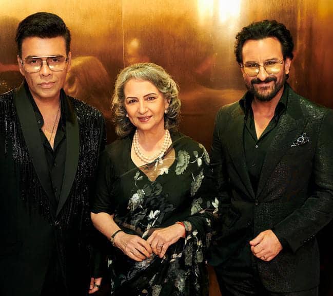 Sip, Sip, Hooray! Koffee With Karan Season 8 Presents Sharmila Tagore and Saif Ali Khan’s Royal Tea Time Revelations