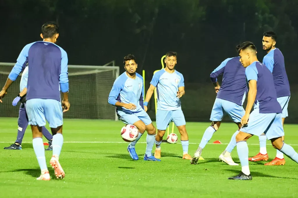 Indian Football Team in Training for AFC Asian Cup 2023 Image Credits Twitter 2 AFC Asian Cup 2023 India's Full Schedule and Streaming Details: How to Watch the Matches LIVE in India?