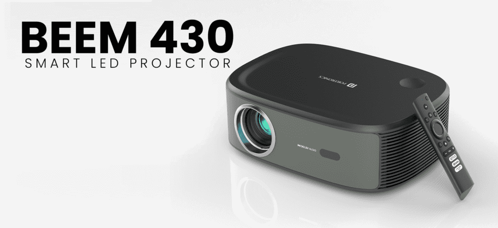 Portronics Beem 430 Smart LED Projector brings theatre to your home