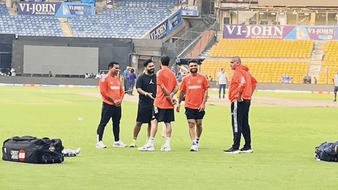 image 586 Rishabh Pant's Surprise Entry: Training with Team India Ahead of IND vs AFG 3rd T20I