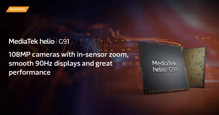 MediaTek Launches Helio G91 SoC: Empowering Budget Smartphones