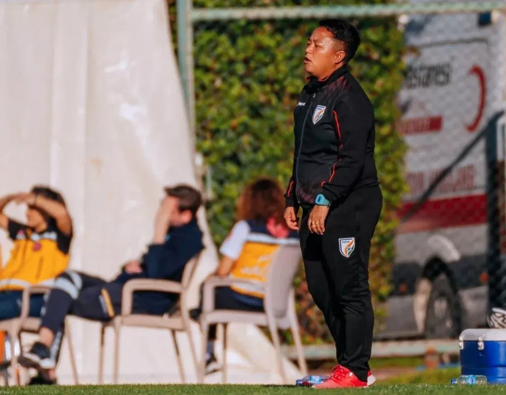 Head coach Langam Chaoba Devi Image Credits AIFF jpg Indian Women's Football Team Lose in The Finals of Turkish Women’s Cup