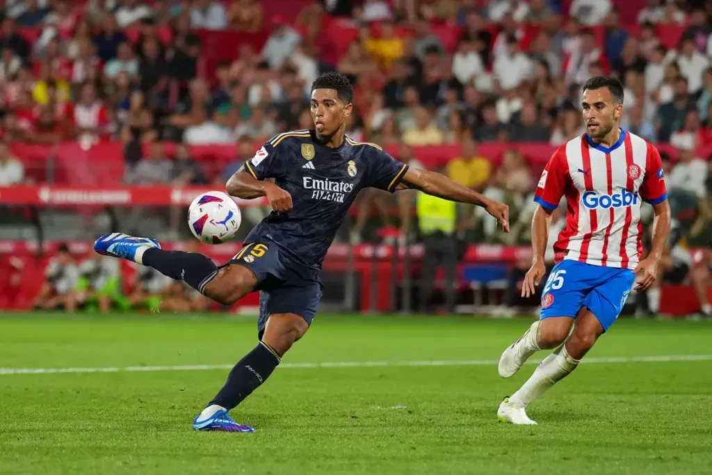 Real Madrid vs Girona Image Credits talkSPORT 1 Jude Bellingham joins Real Madrid legends with 16th LaLiga goal of the season