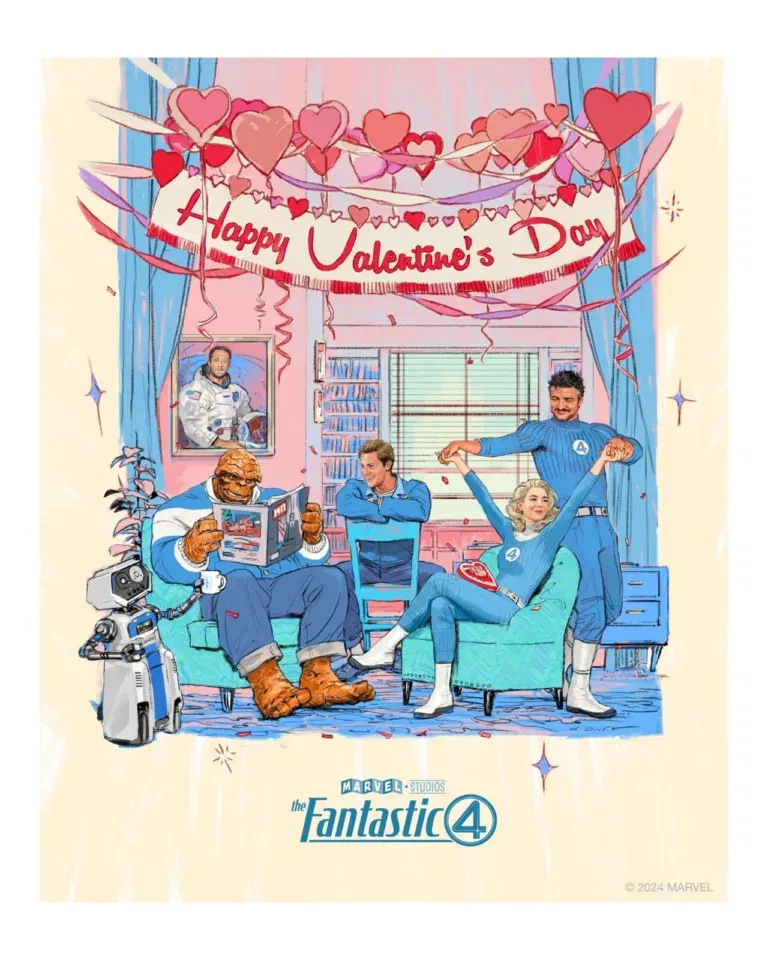 Marvel Studios Reveals Fantastic Four Release Date and Cast in Valentine’s Day Surprise