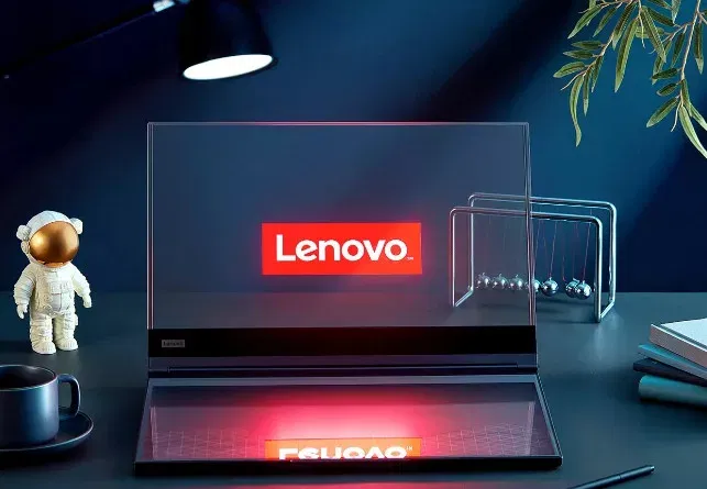image 101 63 jpg Lenovo ThinkBook Transparent Display Laptop Unveiled: A Visionary Concept