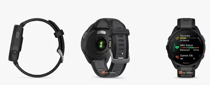 image 80 194 jpg Garmin Forerunner 165 Renders Unveil Complete Design Prior to Launch