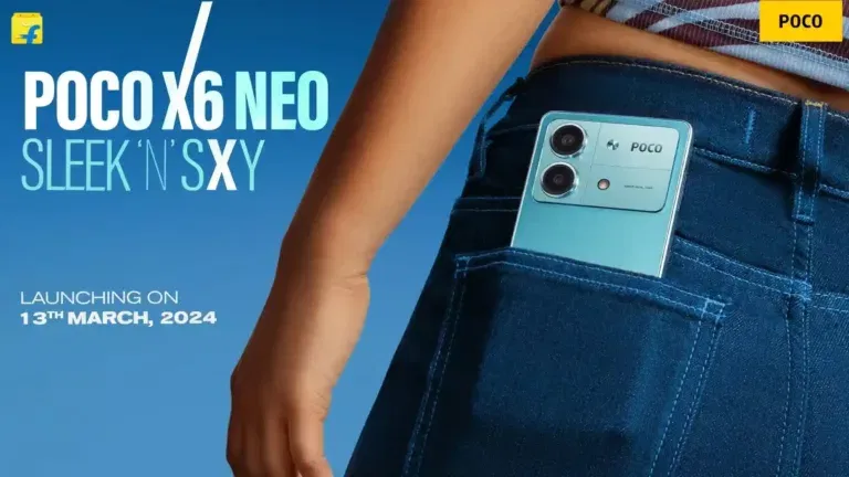 Poco X6 Neo India Launch Confirmed: March 13 Date, Teased Design, and Flipkart Availability Revealed