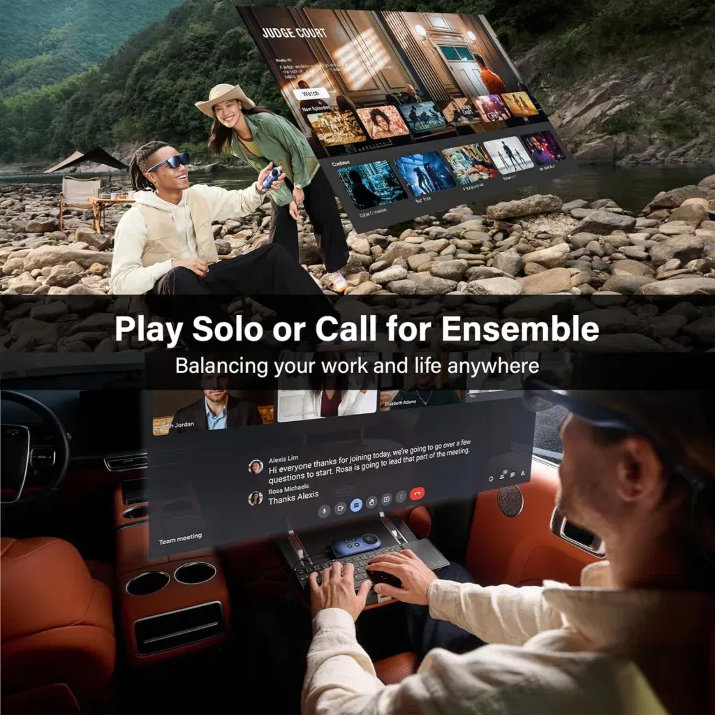Rokid AR Glasses: Revolutionizing Viewing with Stress-Free Technology!