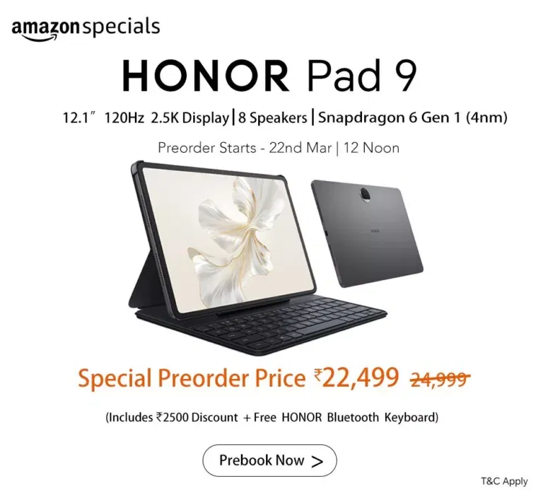 HONOR Pad 9: A Game-Changer in the Tablet Market Now Launched in India