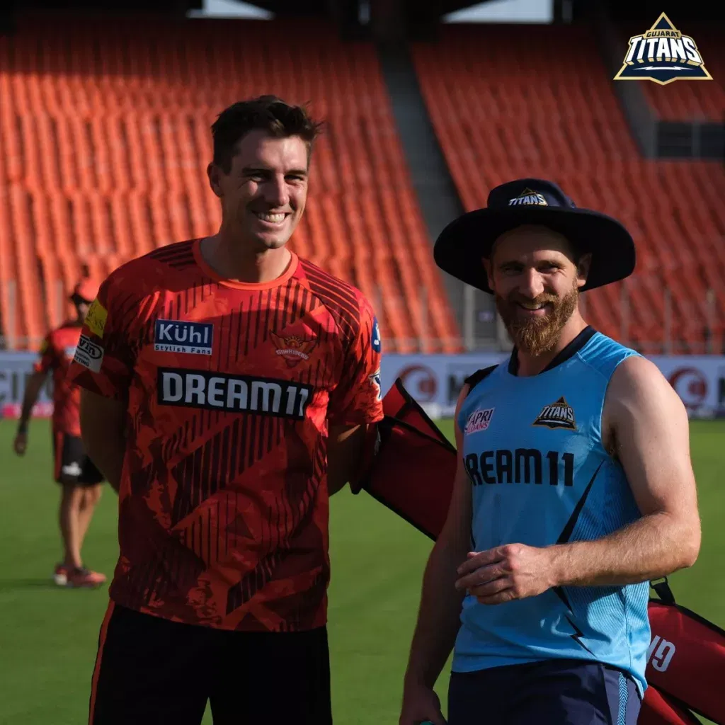 Pat Cummins Kane Williamson Image Credits GT Twitter IPL 2024: GT vs SRH – Match Preview, Prediction, Team News and Fantasy XI