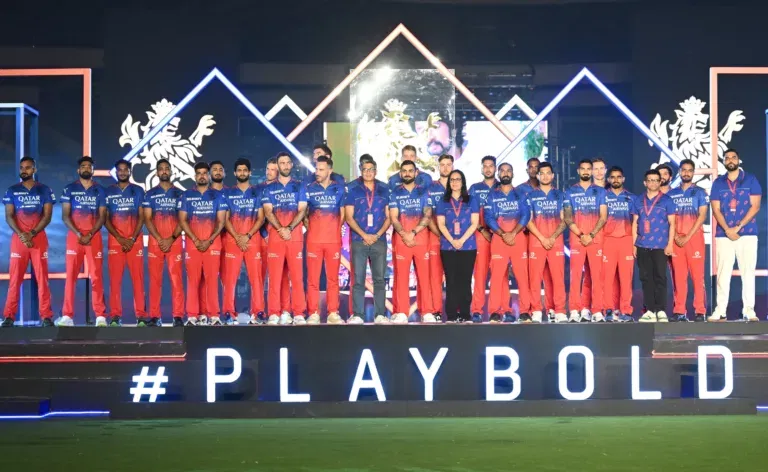 RCB unveils a new Jersey and Logo in a Dazzling RCB Unbox Event 2024