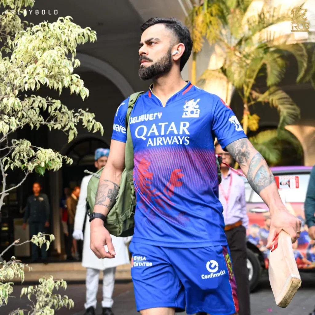 Virat Kohli Image Credits RCB Twitter 2 Virat Kohli Becomes First Indian Ever To Score A Century of 50s in T20