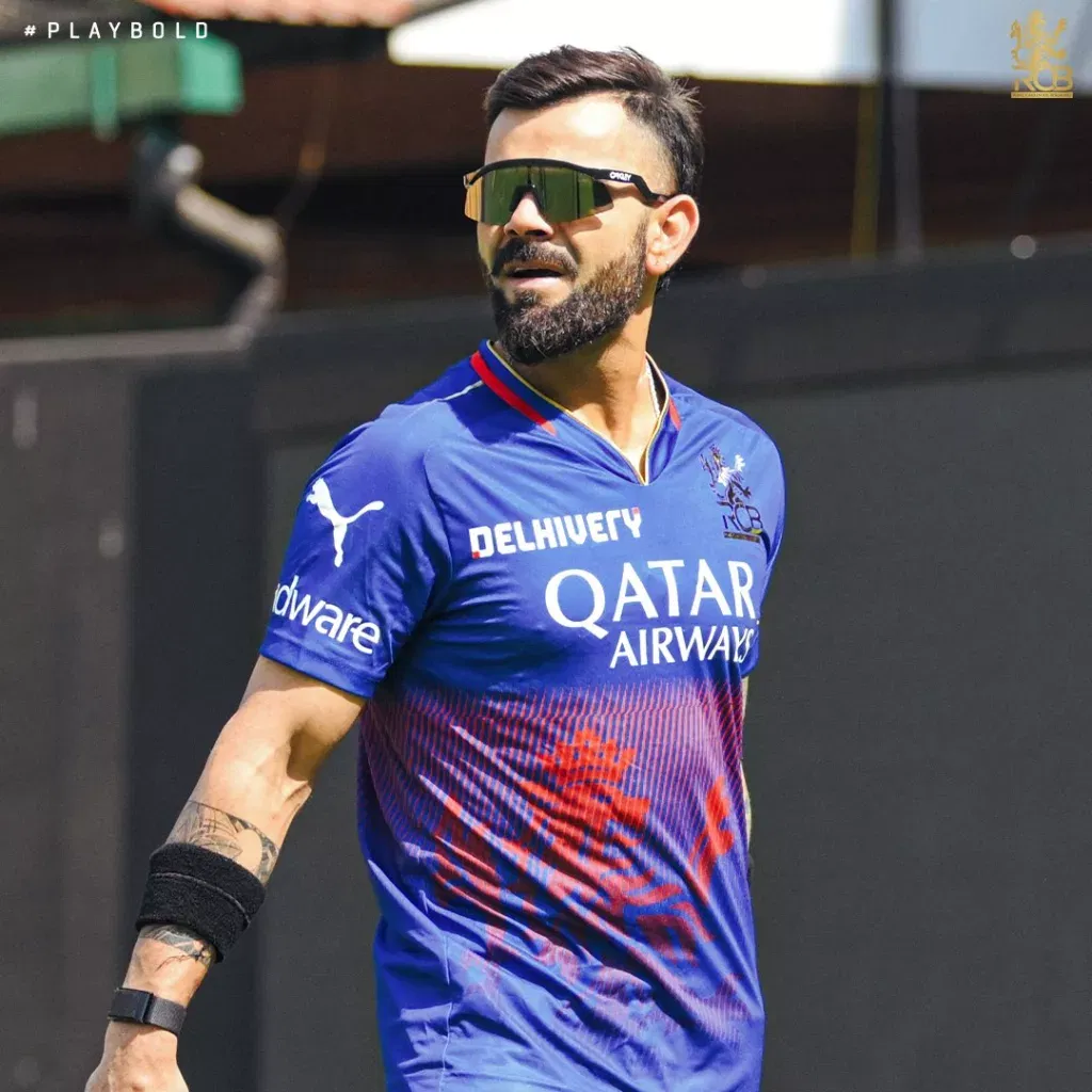 Virat Kohli Image Credits RCB Twitter 3 Virat Kohli Becomes First Indian Ever To Score A Century of 50s in T20