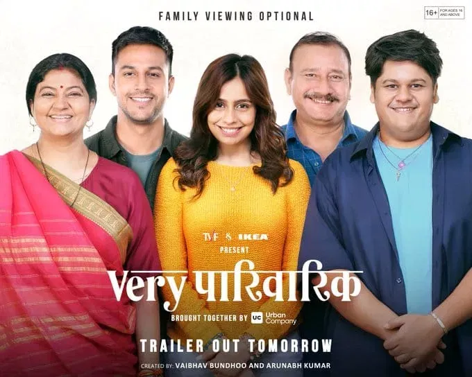 WhatsApp Image 2024 03 19 at 19.22.56 b85c1387 jpg Very Parivarik Teaser: TVF Announces Its First-Ever Exciting Weekly Show