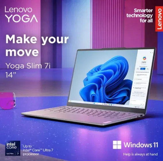 image 19 68 jpg Lenovo Launches Yoga Slim 7i with Intel Core Ultra 7 Processor in India: Price and Specs Revealed