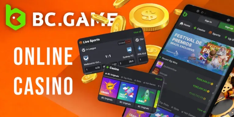 Bonuses, security, games and payments in BC.Game