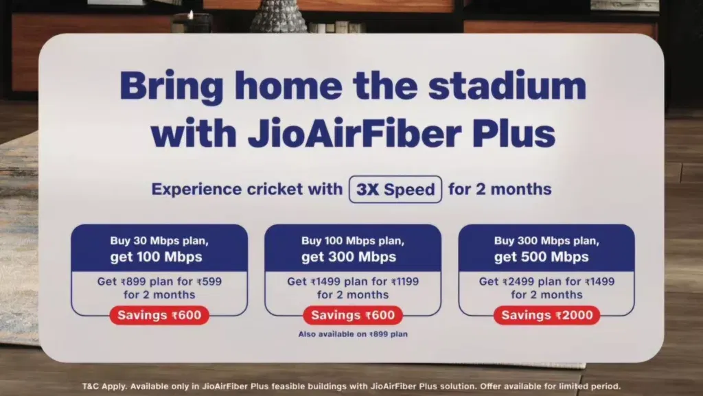 Jio AirFiber Plus