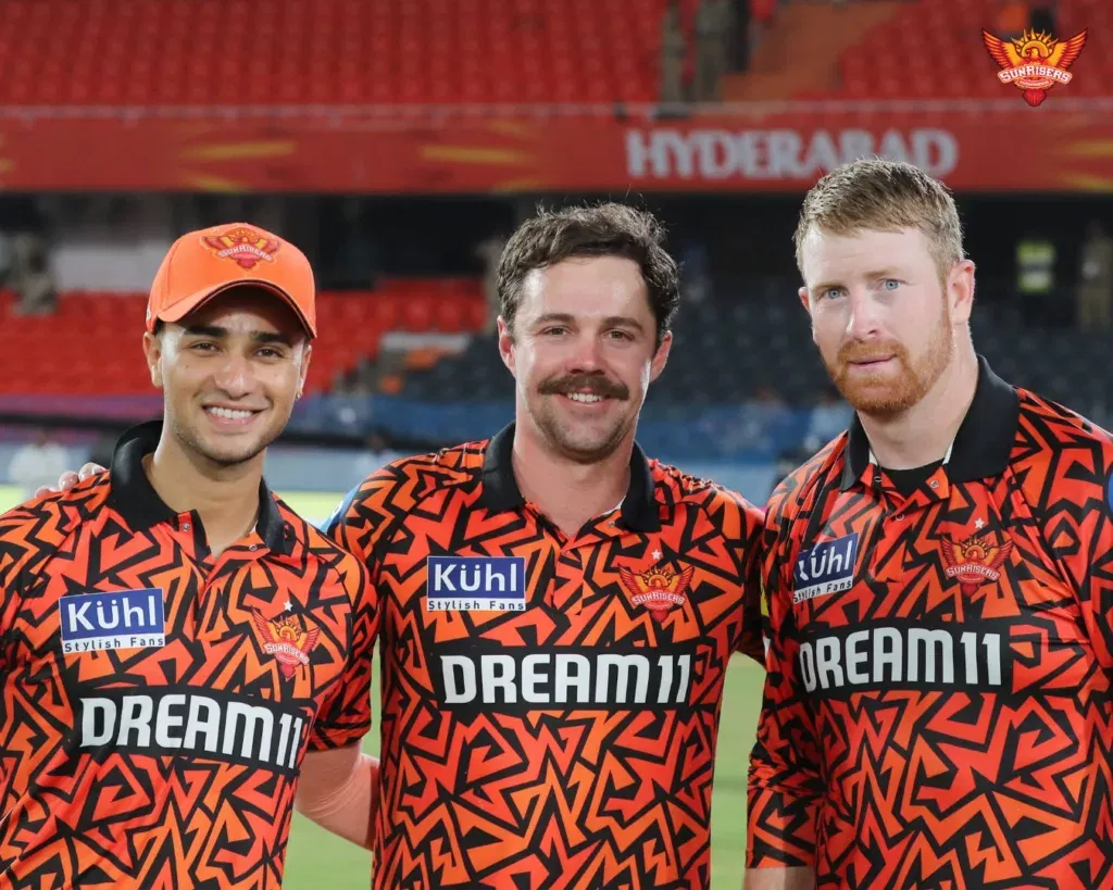 Abhishek Sharma Travis Head and Heinrich Klaasen Image Credits SRH Twitter IPL 2024: SRH vs RCB – Match Preview, Prediction, Team News and Fantasy XI 