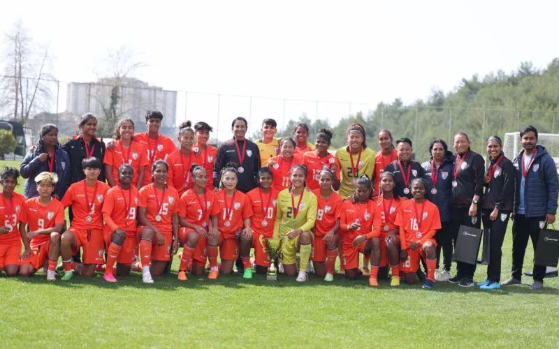 Indian Womens Team Image Credits AIFF 1 jpg AIFF Financial Year 2022/23 Reports: Rs 92 Lakhs in Meeting Expenses and Other Revelations 