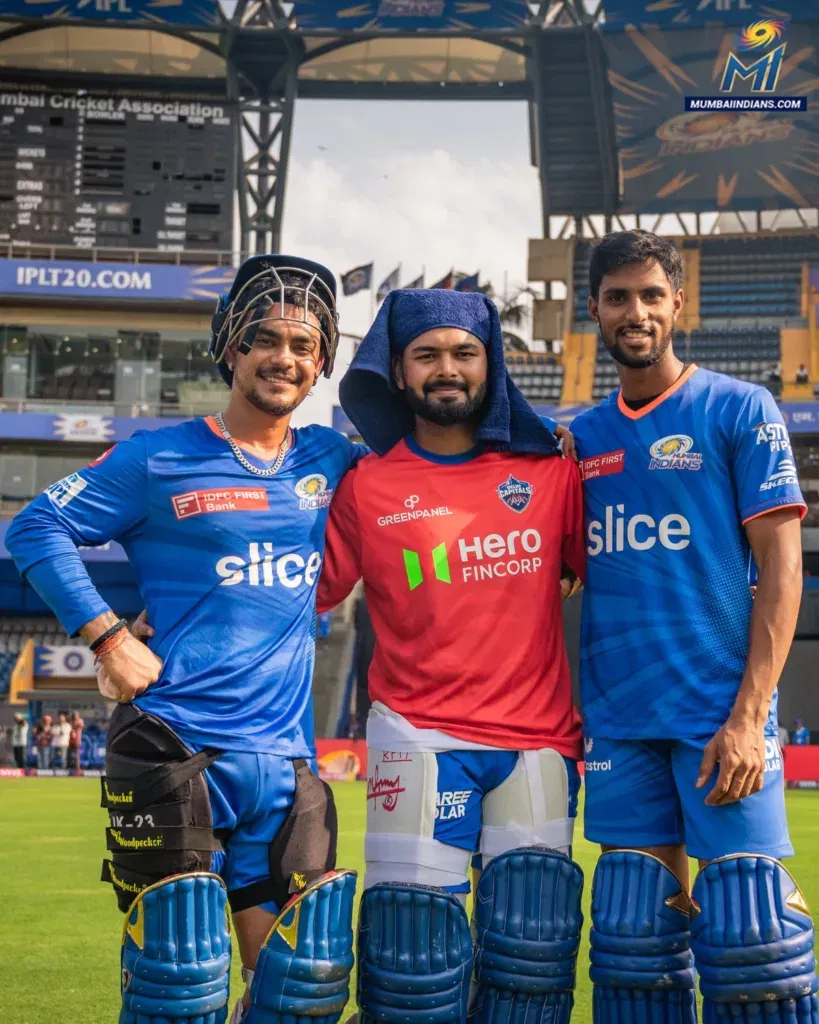 Ishan Kishan Rishabh Pant TIlak Verma Image Credits MI Twitter IPL 2024: MI vs DC – Match Preview, Prediction, Team News and Fantasy XI
