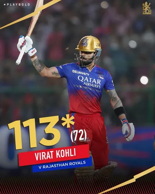 image 10 16 jpg IPL 2024 RR vs RCB : Buttler's Century Seals 6 Wicket Win Over RCB (RR 189/4) (RCB 183/3)